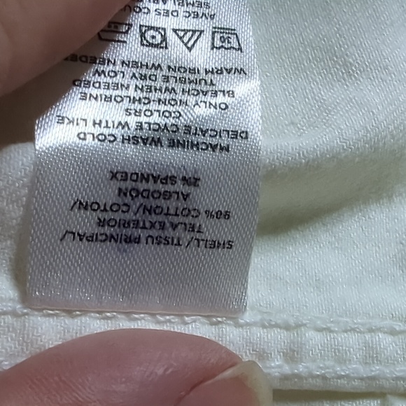 NWT white denim jacket - Picture 5 of 5